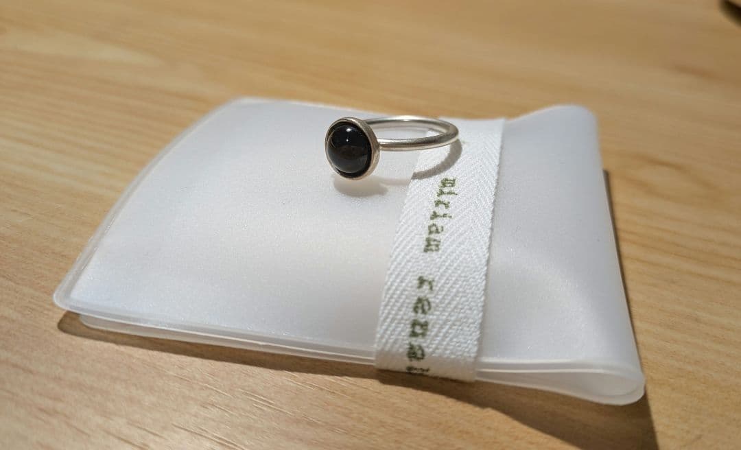 マーガレットハウエル　オニキス　リング