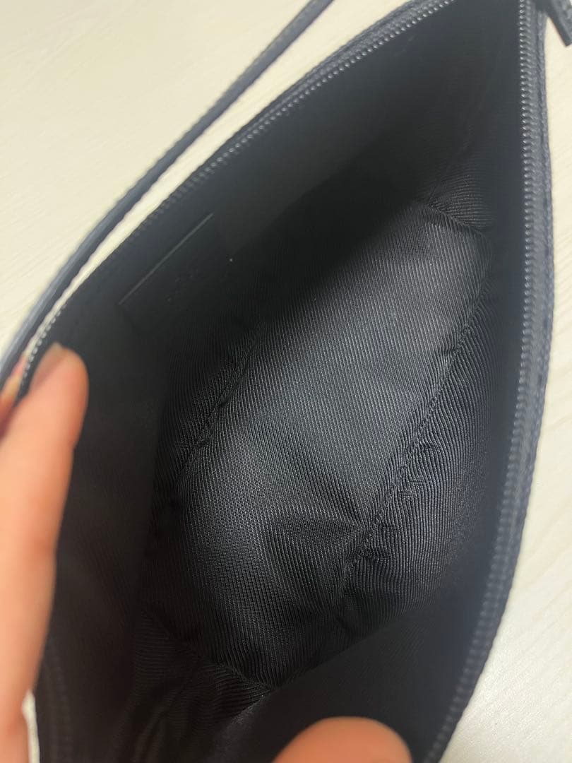 Gucci ブラック キャンバス ハンドバッグ