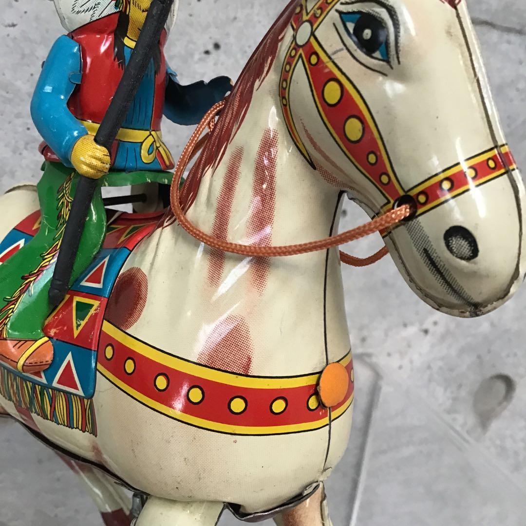 50年代 ブリキのおもちゃ 『 アパッチライダー』 日本製 美品