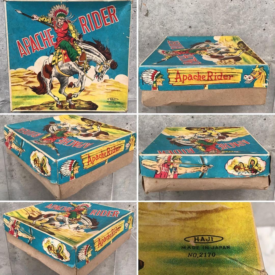 50年代 ブリキのおもちゃ 『 アパッチライダー』 日本製 美品