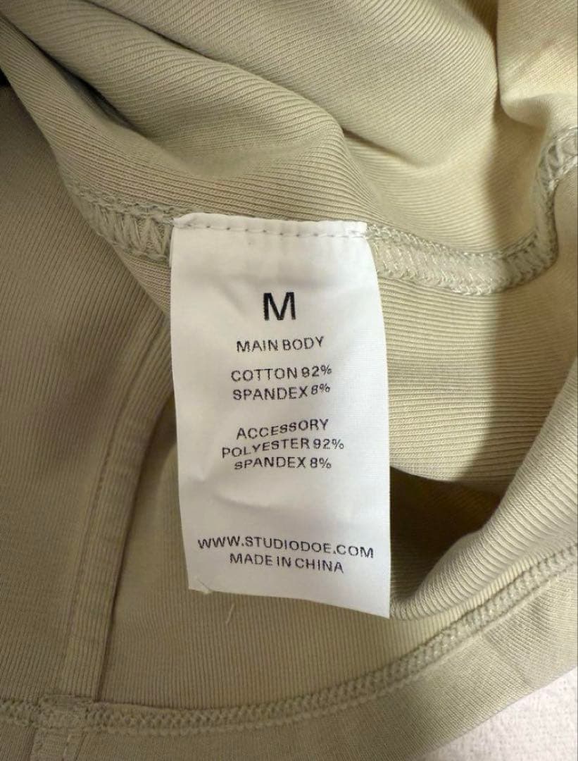 【未使用】todayful studio doe コラボ　タンクトップ　セージ