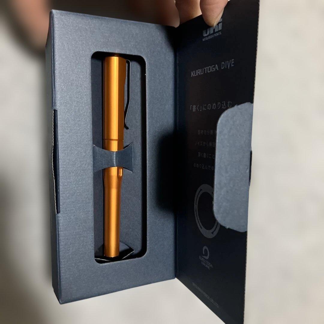 KURU TOGA DIVE オレンジ シャープペンシル本体 クルトガ 三菱鉛筆 KURUTOGA DIVE クルト ガダイブ 0.5mm（T.4