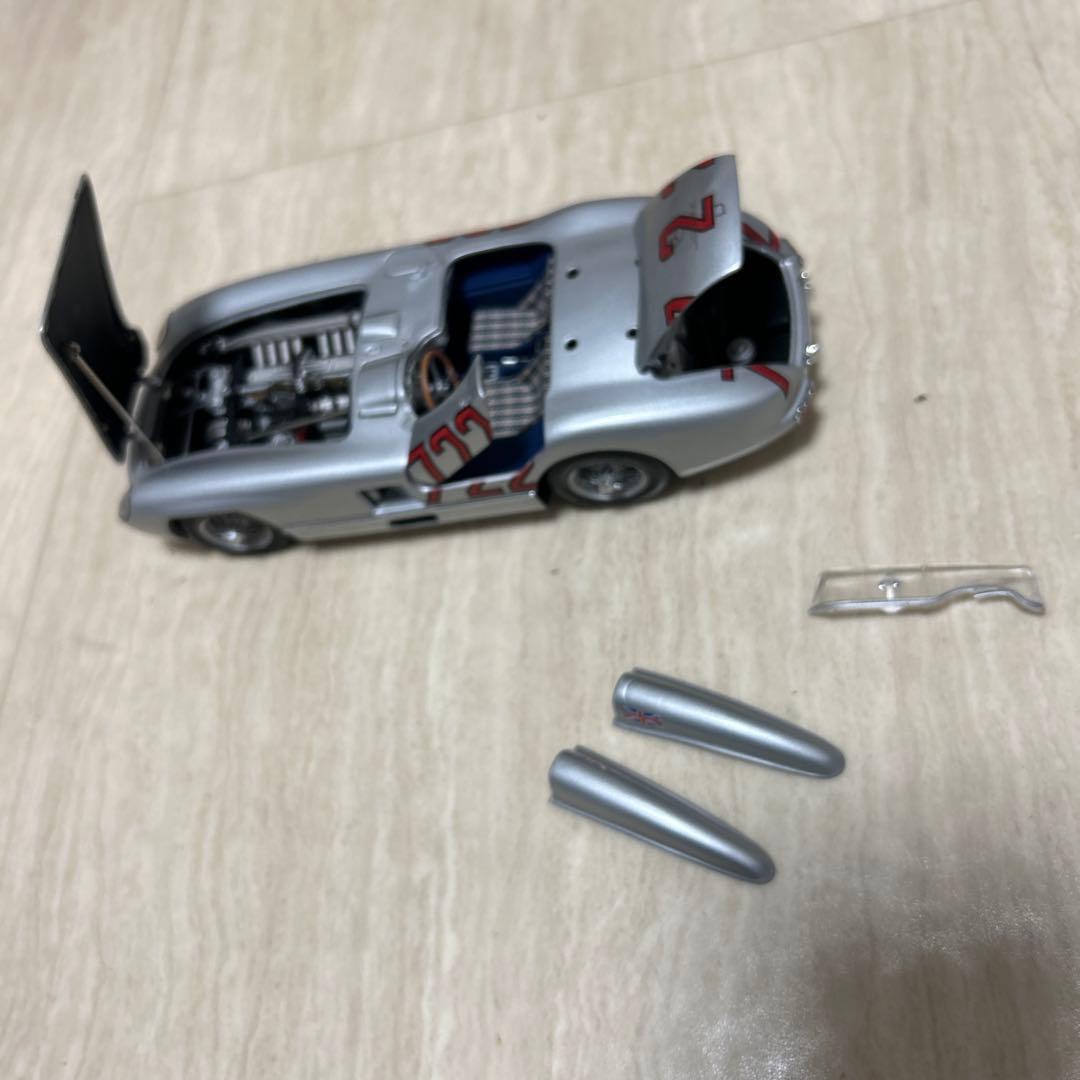 希少！ミニチャンプス 1/24 ベンツ300SLR