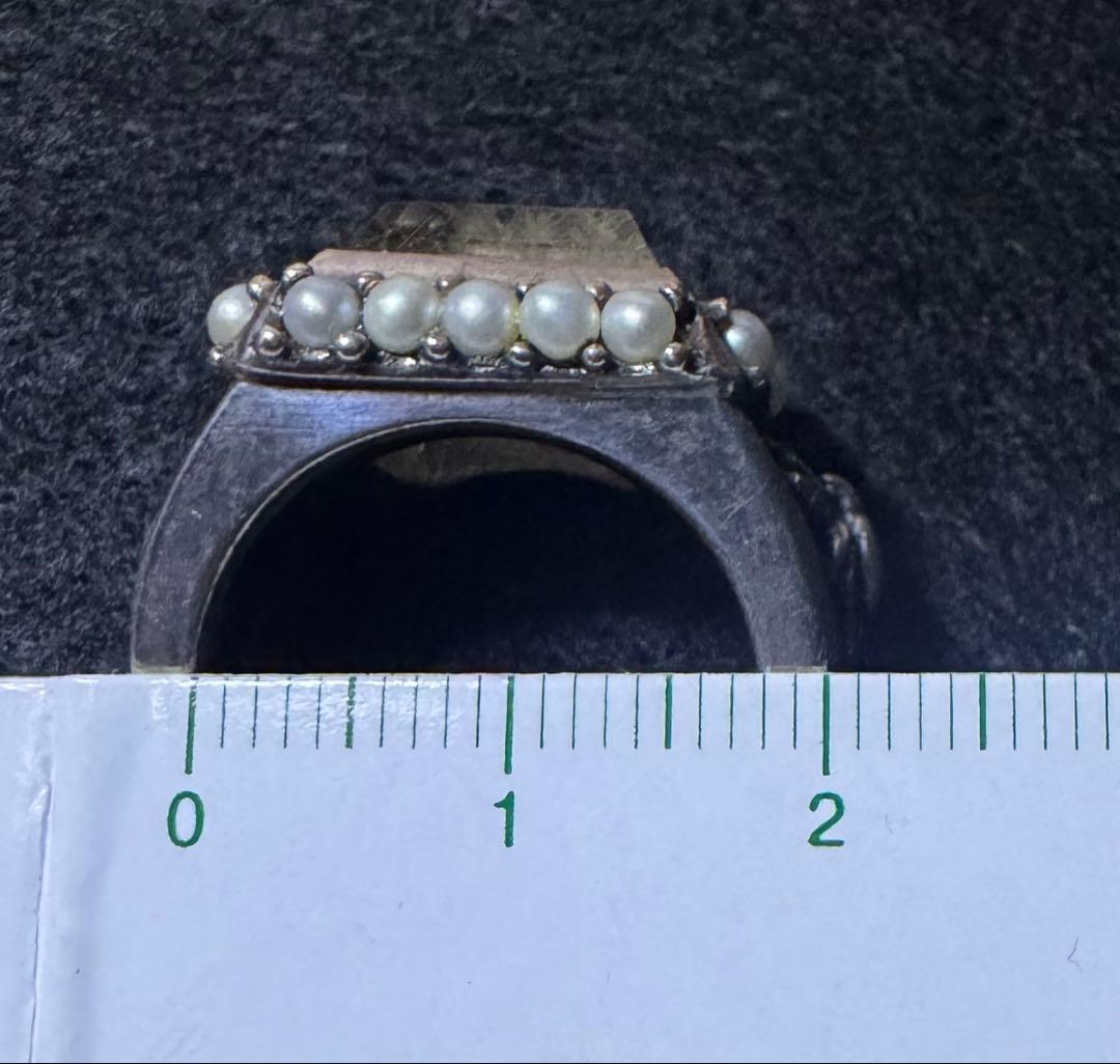 e.m. イーエム　カレッジリング　ルチルクォーツ