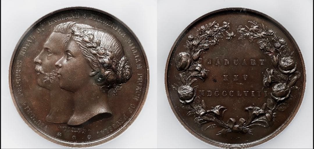 プリンセスヴィクトリア&フリードリヒ・ウィルヘルム 成婚記念