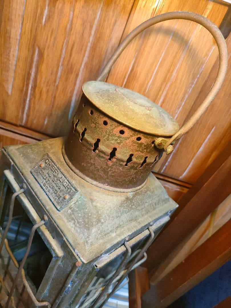 ✷antique✷CHIEF LIGHT✷真鍮