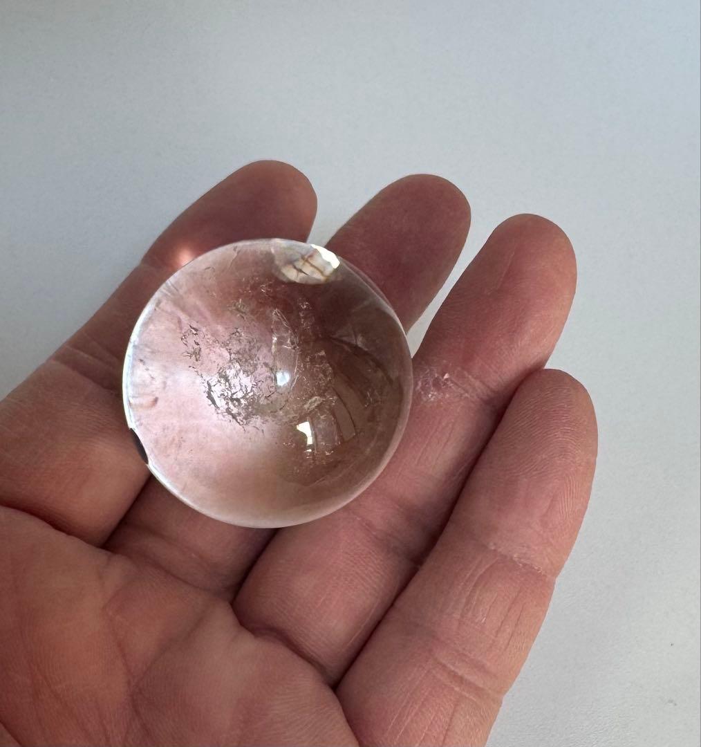 レムリアンシードクリスタル丸玉 37.8mm パワーストーン 天然石