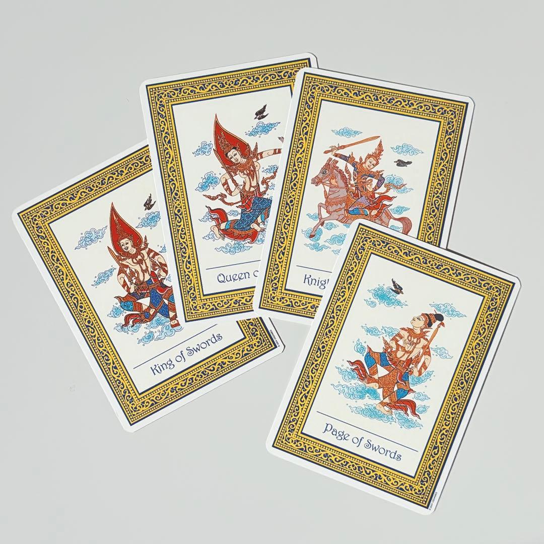 【絶版・希少】 Thai Tarot U.S. Games 美品