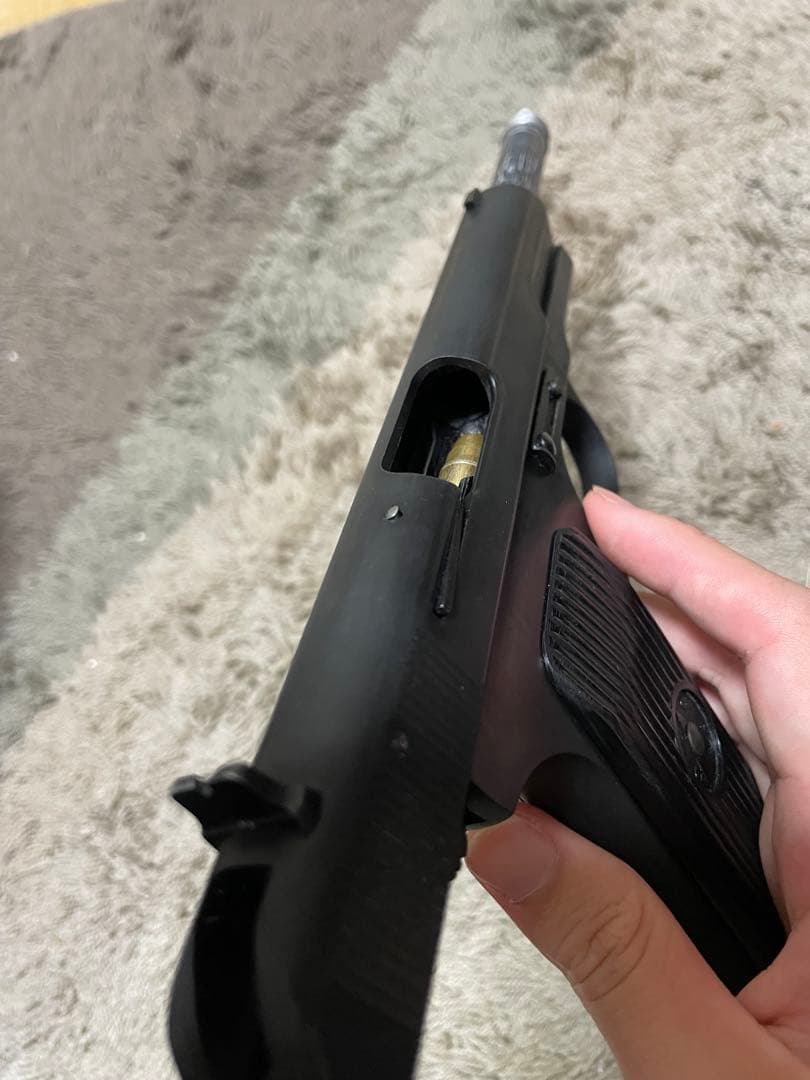 値下げ可能タナカ　トカレフ54式拳銃モデルガンHW 消音器付き