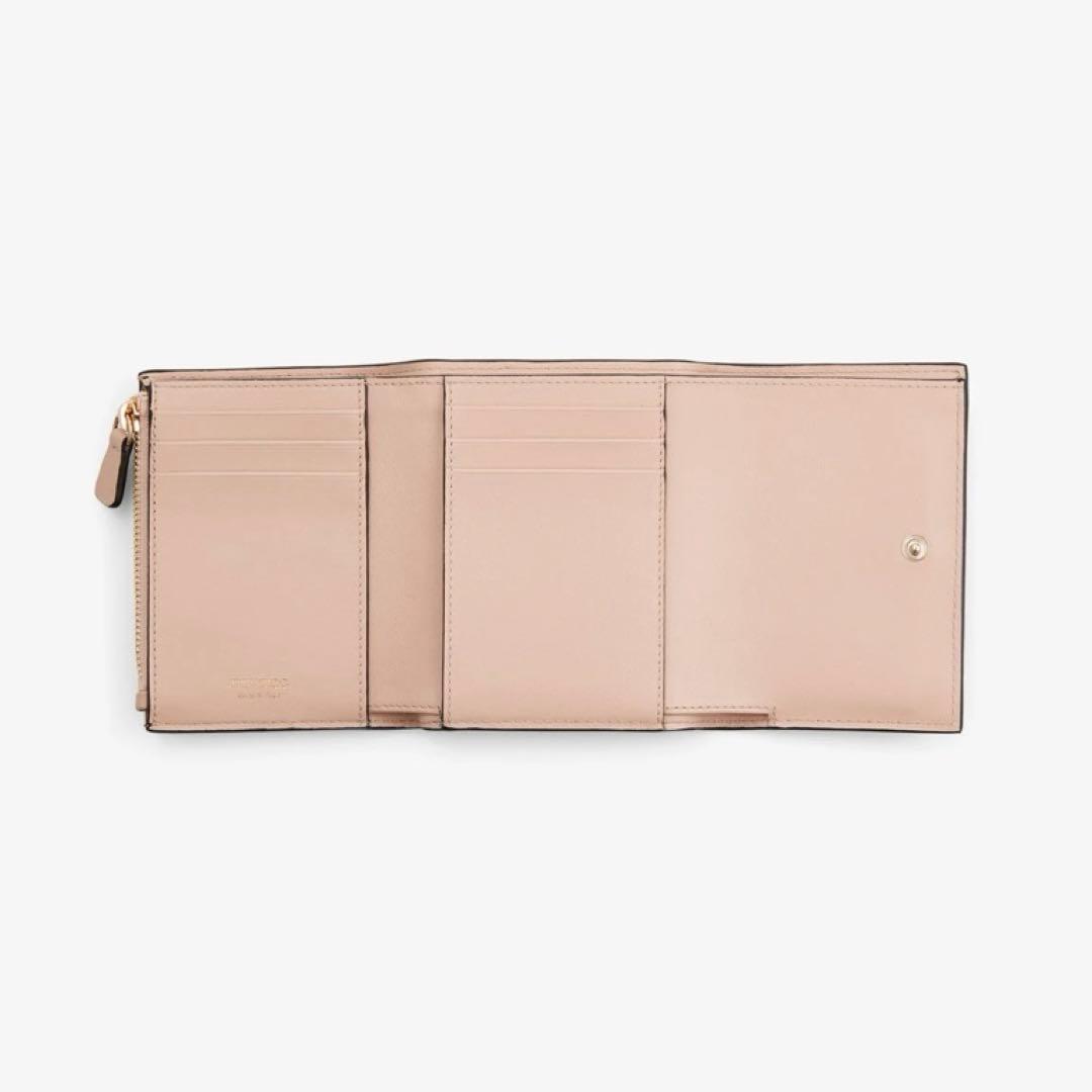 【新品未使用品】ジミーチュウ 三つ折り財布 マリンダ