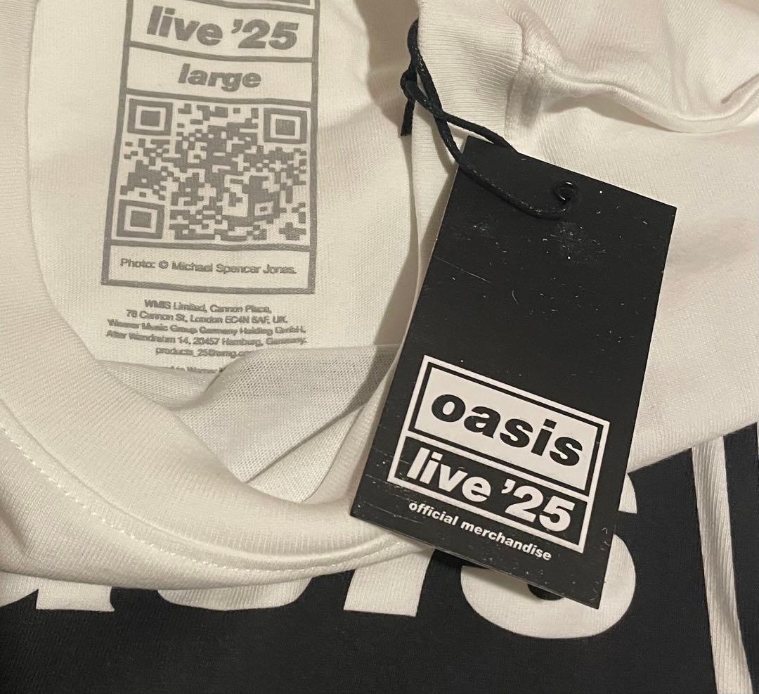 ◆UK限定◆oasis Don't Look〜　オフィシャル　Tシャツ　L