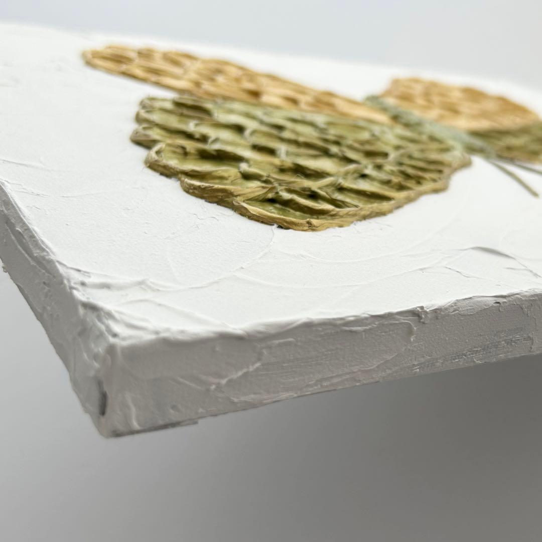 Lucky Butterfly 絵画原画 アクリル画テクスチャーアート