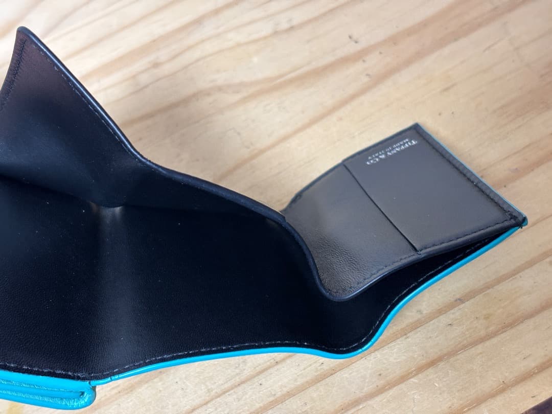 D0108-01 ティファニー 三つ折り財布 - メルカリ