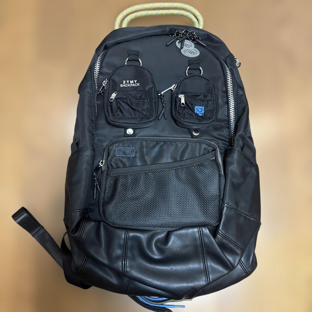 改良版】ずとまよ テクノプア バックパックBlack バックパック(Black