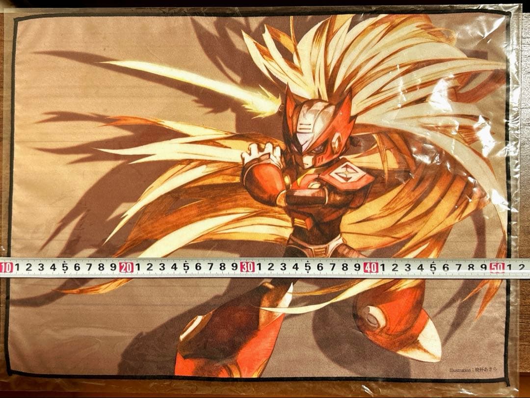 【希少】ファイバータオル　ロックマンX ゼロ