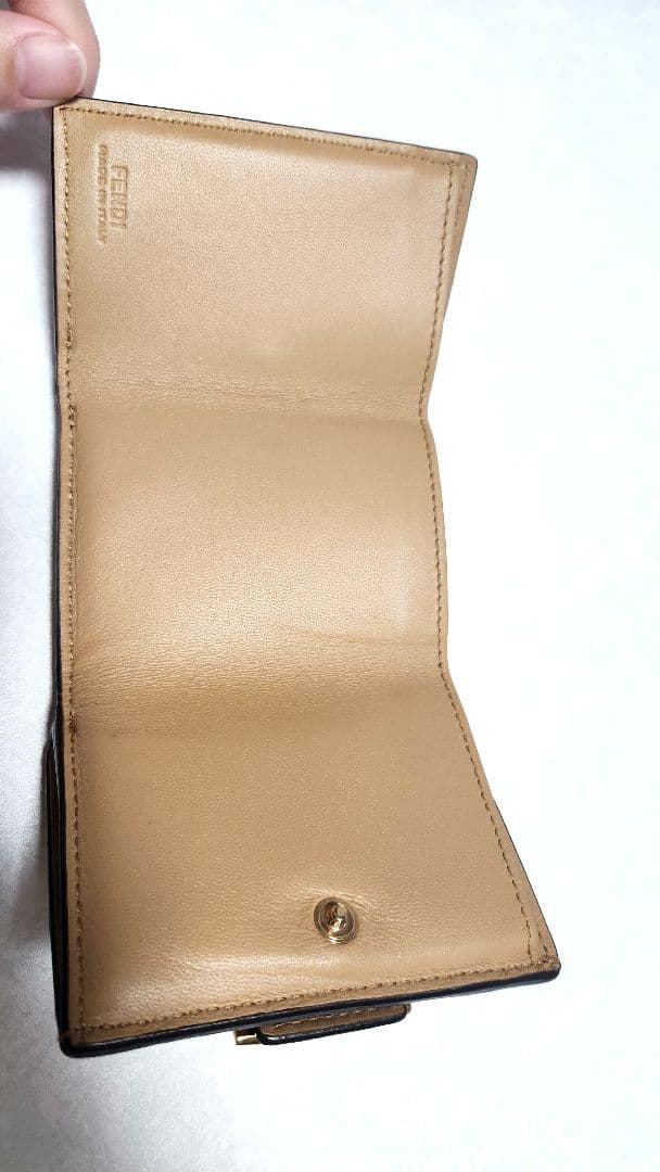 フェンディ　バケット　三つ折りウォレット　マイクロ　美品