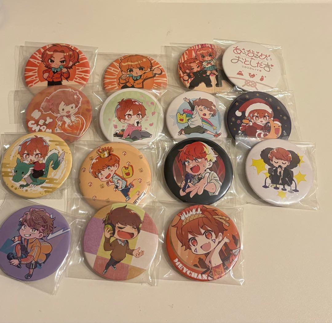 めいちゃん あらなるめい 缶バッジセット - メルカリ