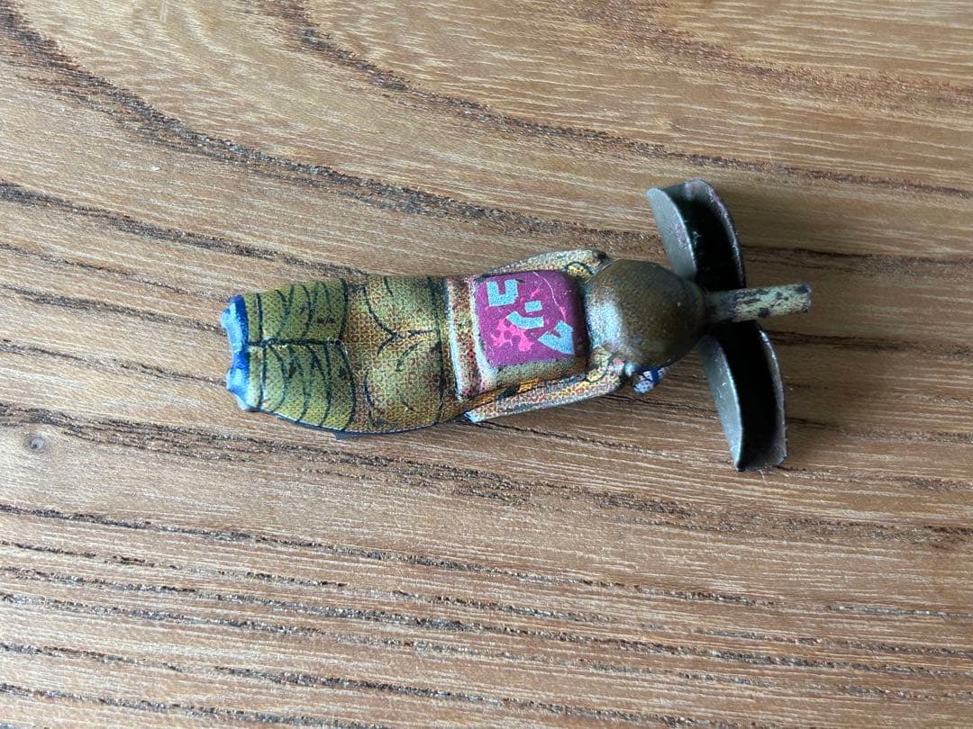 戦前 グリコのおまけ 昭和12年(1937年)頃 ブリキ製 銃を持った兵隊 貴重