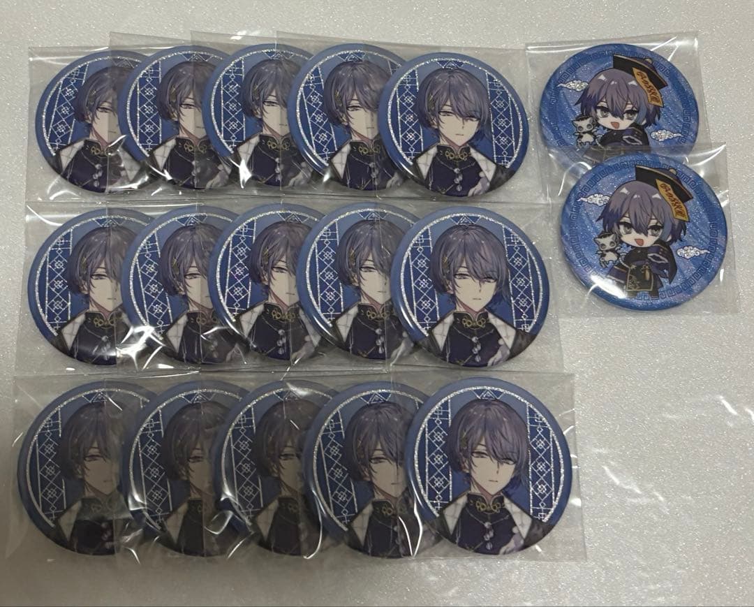 にじさんじ 2周年 小柳ロウ 缶バッジ 等身 SD ブランド