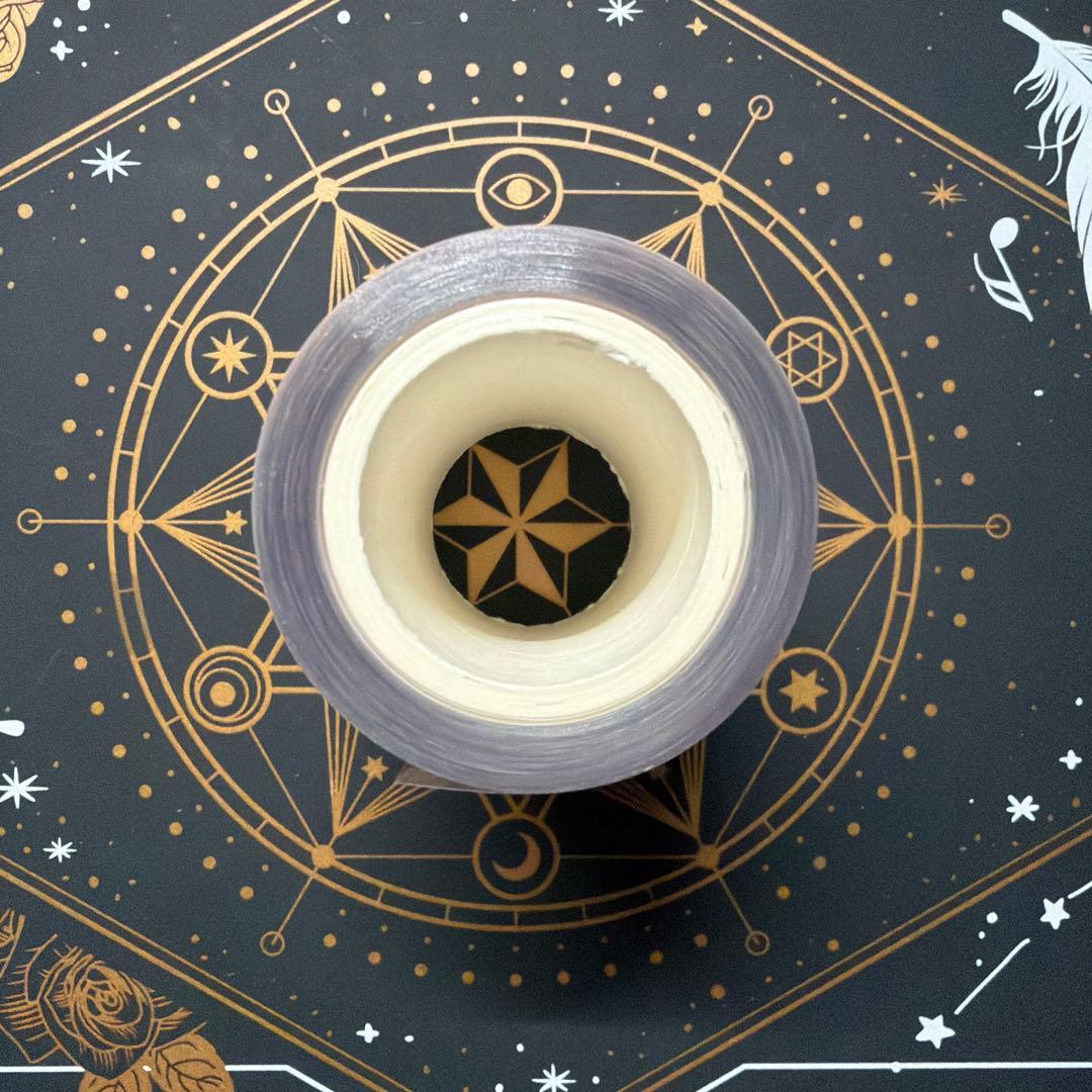 8950】海外 マステ 中古巻 貝殻光マスキングテープ お花系 ピンク