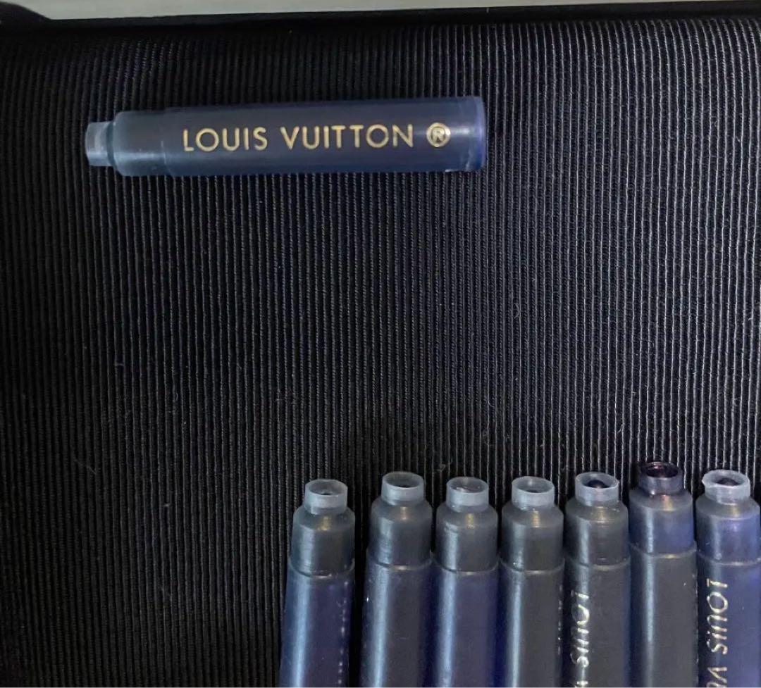 ルイヴィトン万年筆（18K）BOX・純正インクカートリッジ13本付き