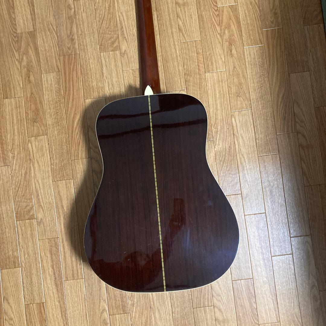 Morris アコースティックギター ドレッドノート　W-20 ケース、弦付