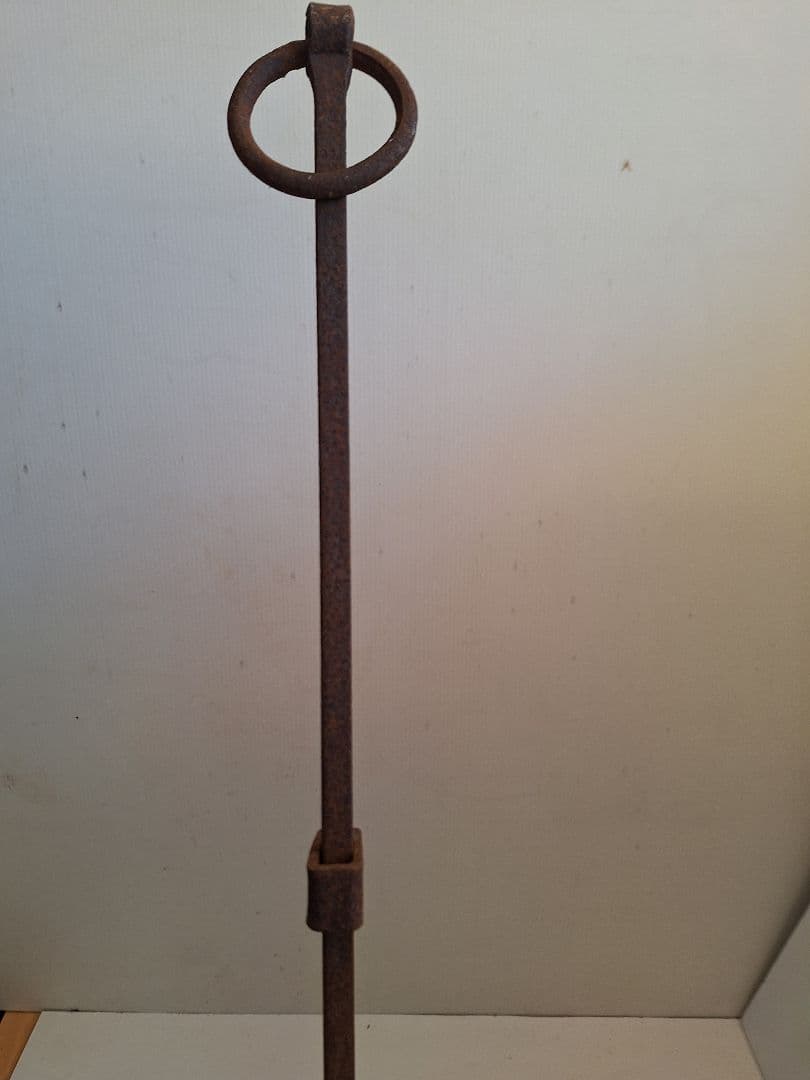 自在鉤　囲炉裏道具　アンティーク　鉄鉤　鉄鍋　引き取り専用