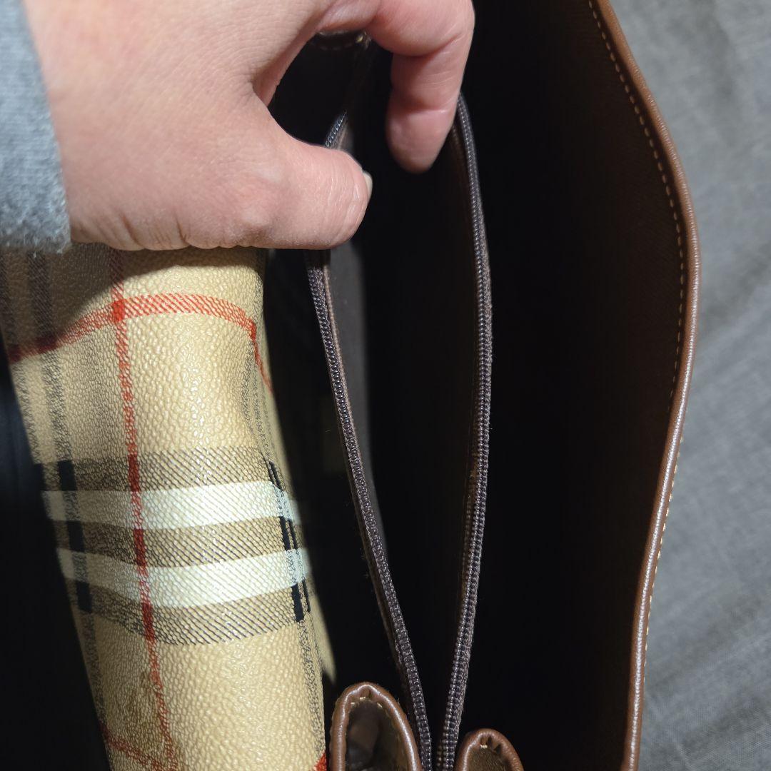 Burberry チェック柄 ショルダーバッグ