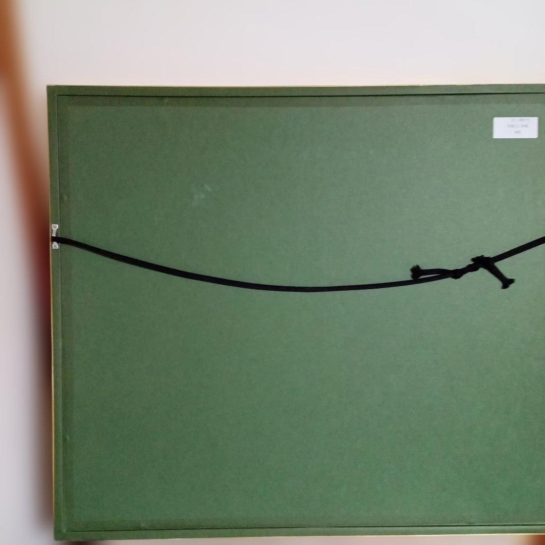 【午年生まれ必見！飛躍の年にしましょう！】赤富士と二頭の神馬 （相原友子肉筆画）