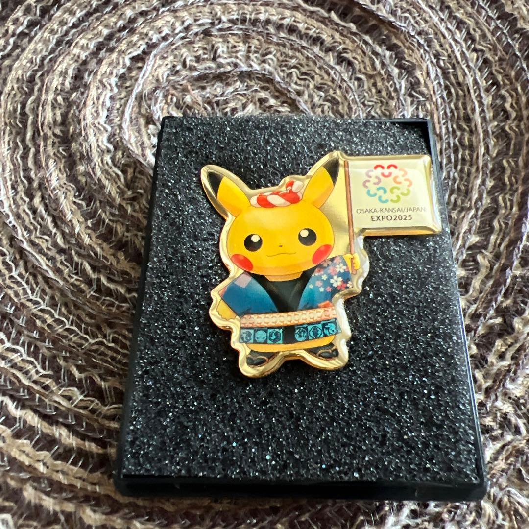 非売品〉大阪・関西万博 ピカチュウ ピンバッジ