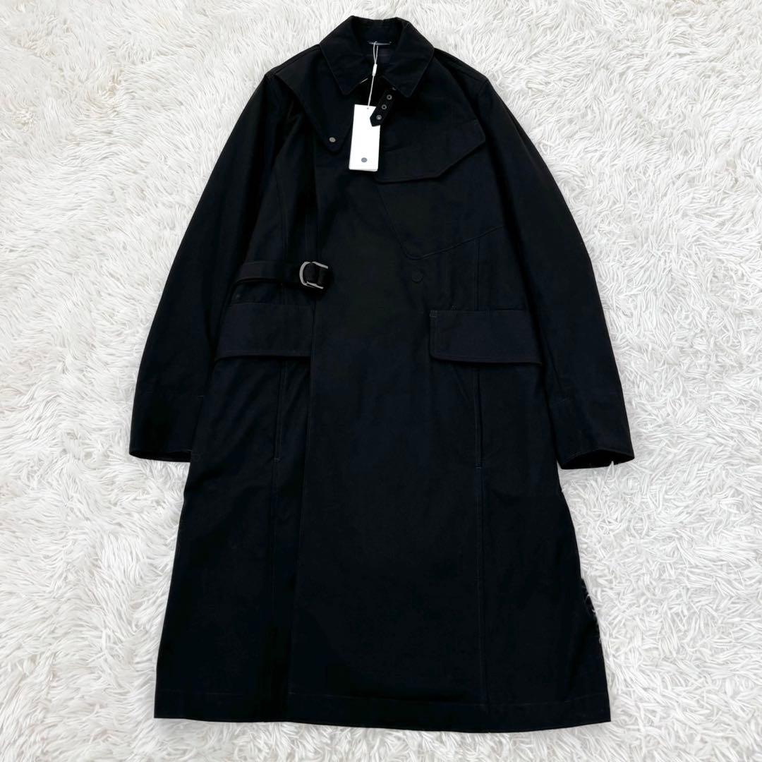新品未使用 junhashimoto マグボタン タイロッケンコート 黒 2