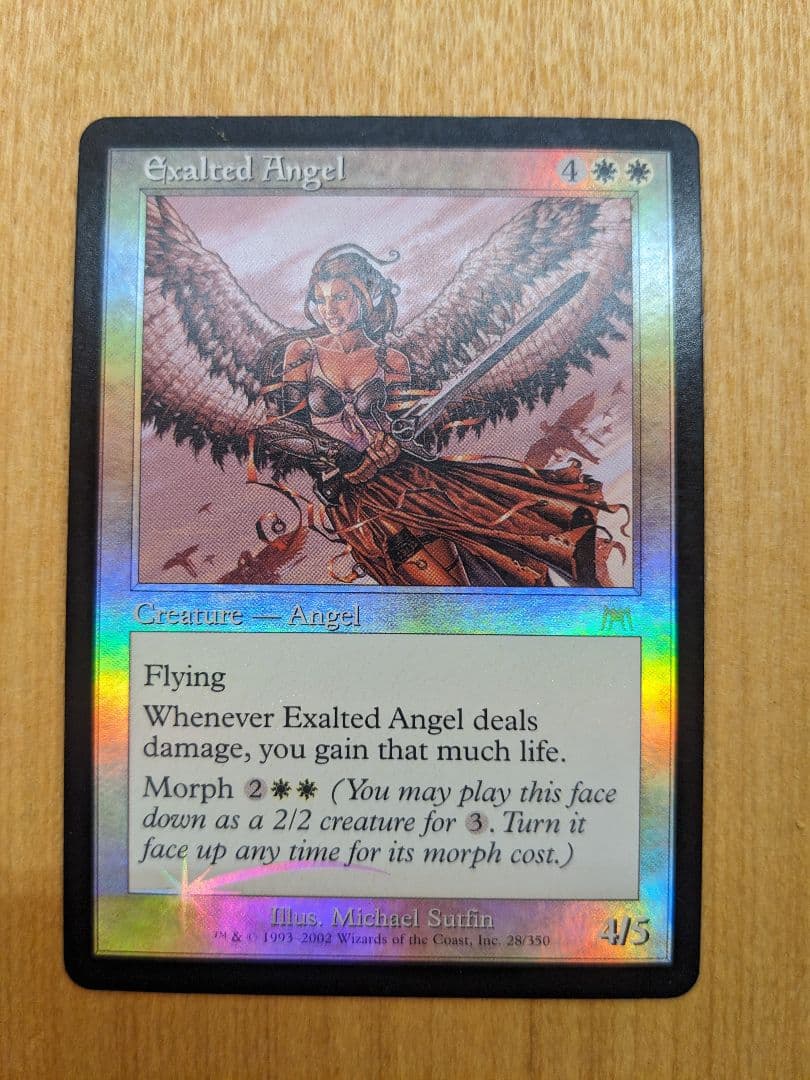 MTG 《賛美されし天使/Exalted Angel》[ONS] foil
