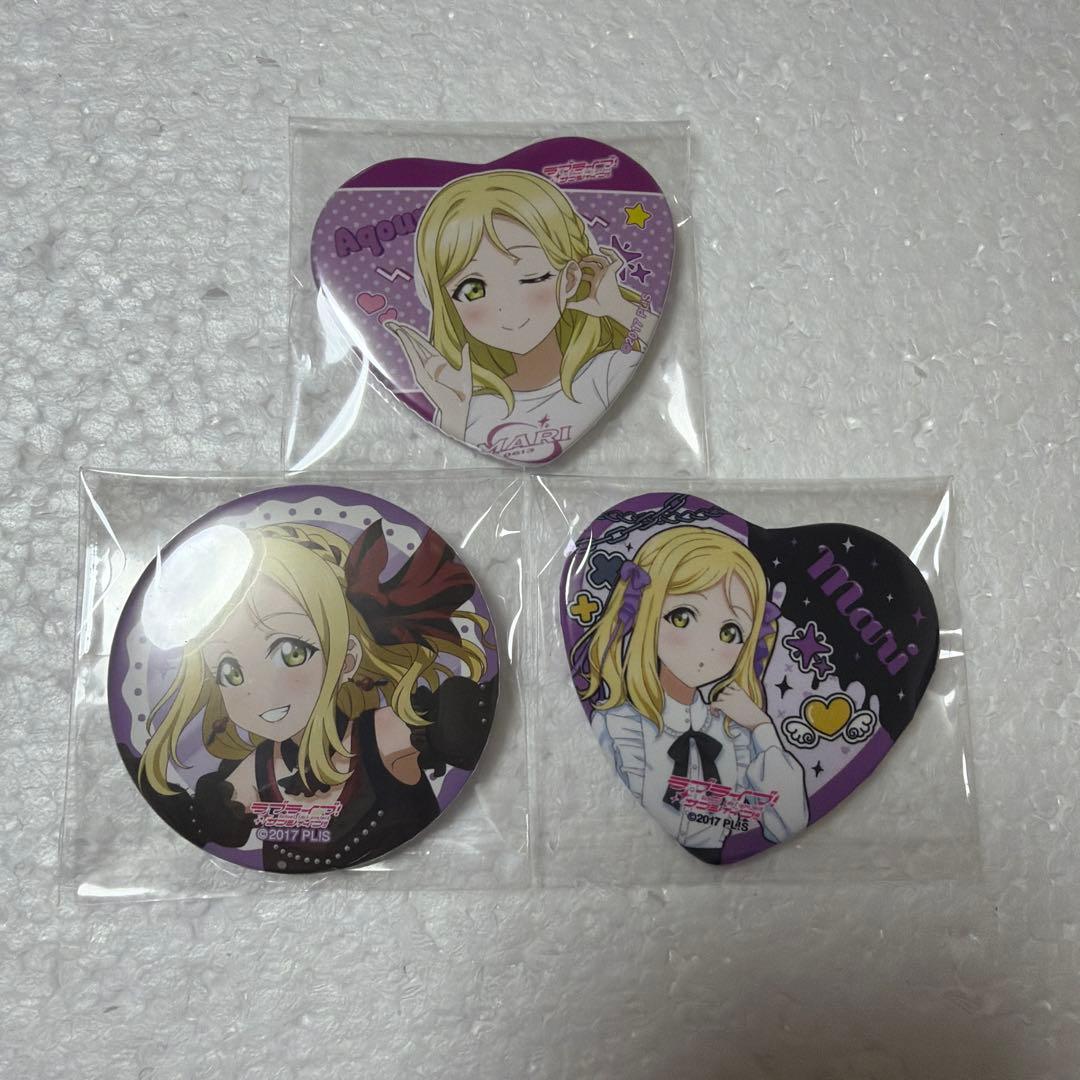 ラブライブ サンシャイン Aqours 小原鞠莉 缶バッジ まとめ売り - メルカリ