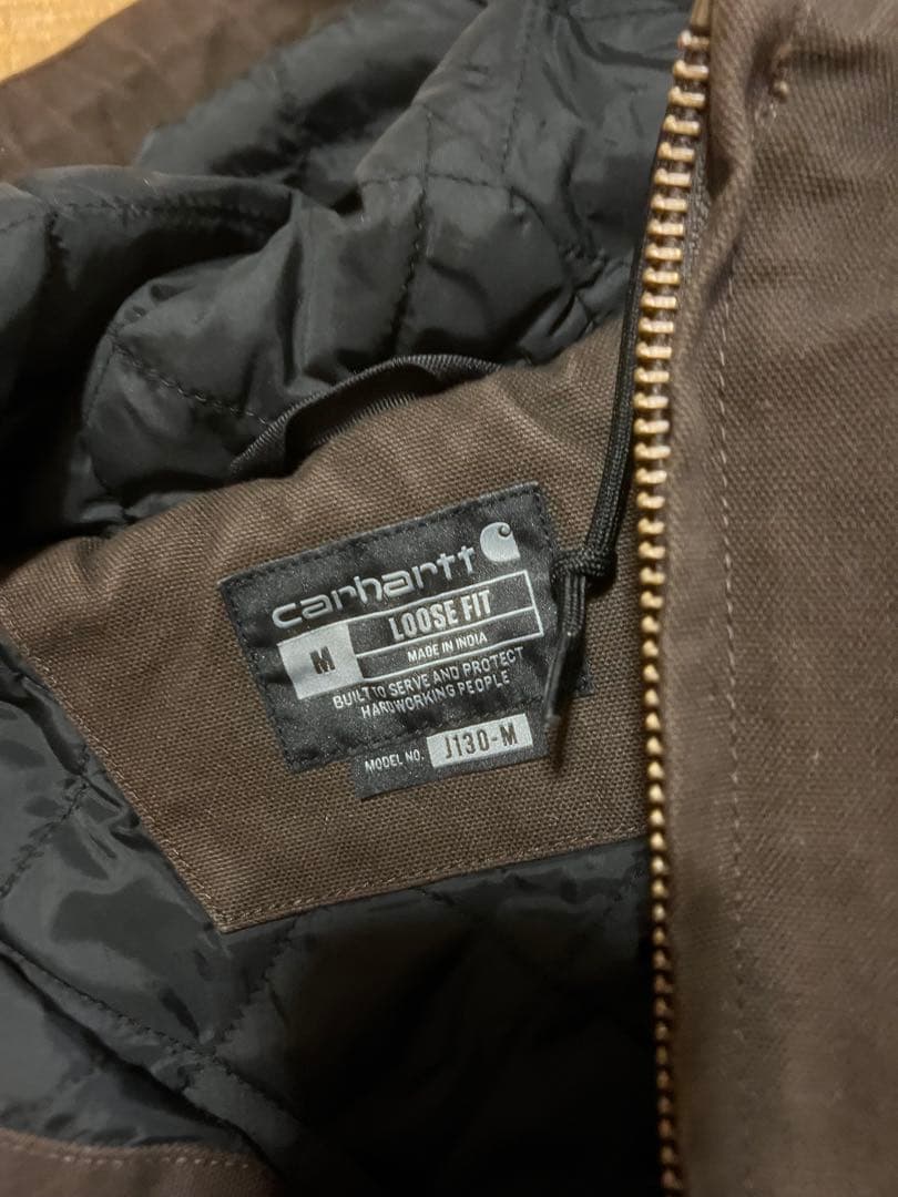 Carhartt ルーズフィットジャケット M ブラウン