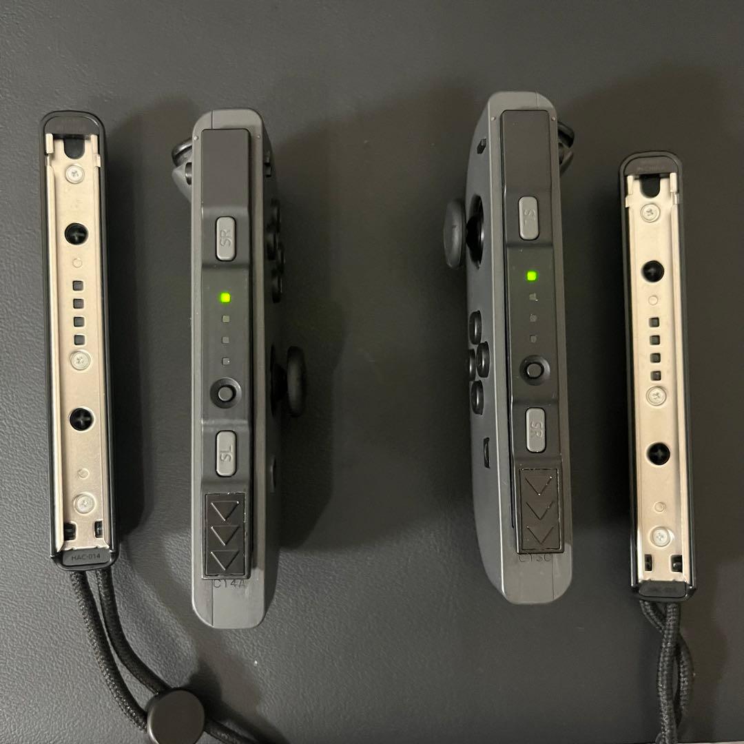 【美品/新品スティック交換済み/動作確認OK】Switch 本体 グレー