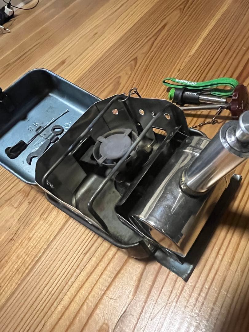 オプティマス　Optimus 8R 1960年代 エンボスロゴ　ベークハンドル