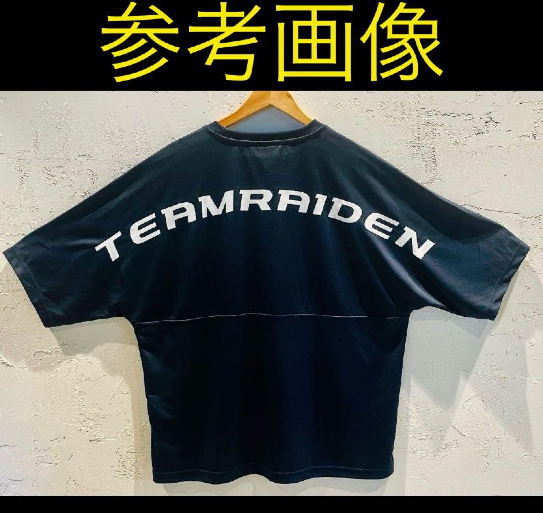 【未使用品】 Lサイズ TEAM雷電 RMO Tシャツ ネイビー 萩原聖人