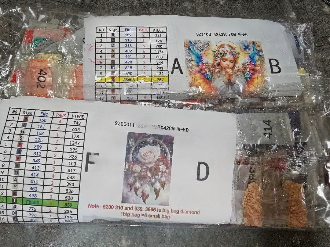 オールフェアリーダストビーズ2樹脂ビーズ2 A3