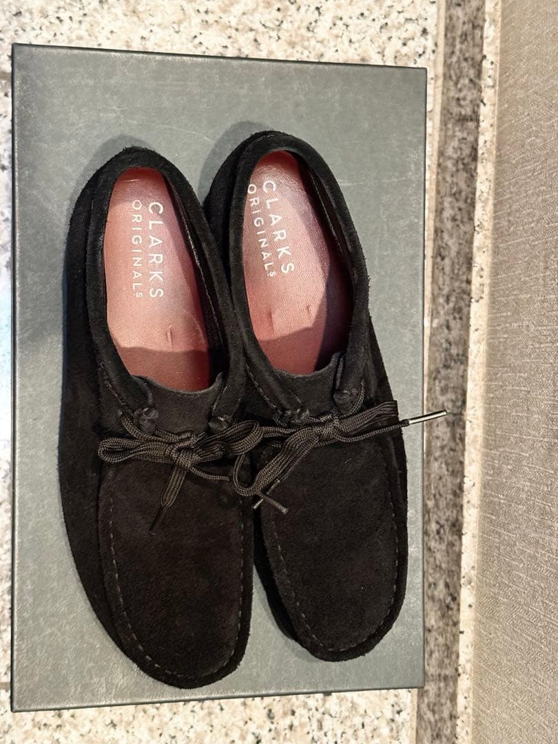 クラークス ワラビー ゴアテックス Clarks Wallabee GTX 黒