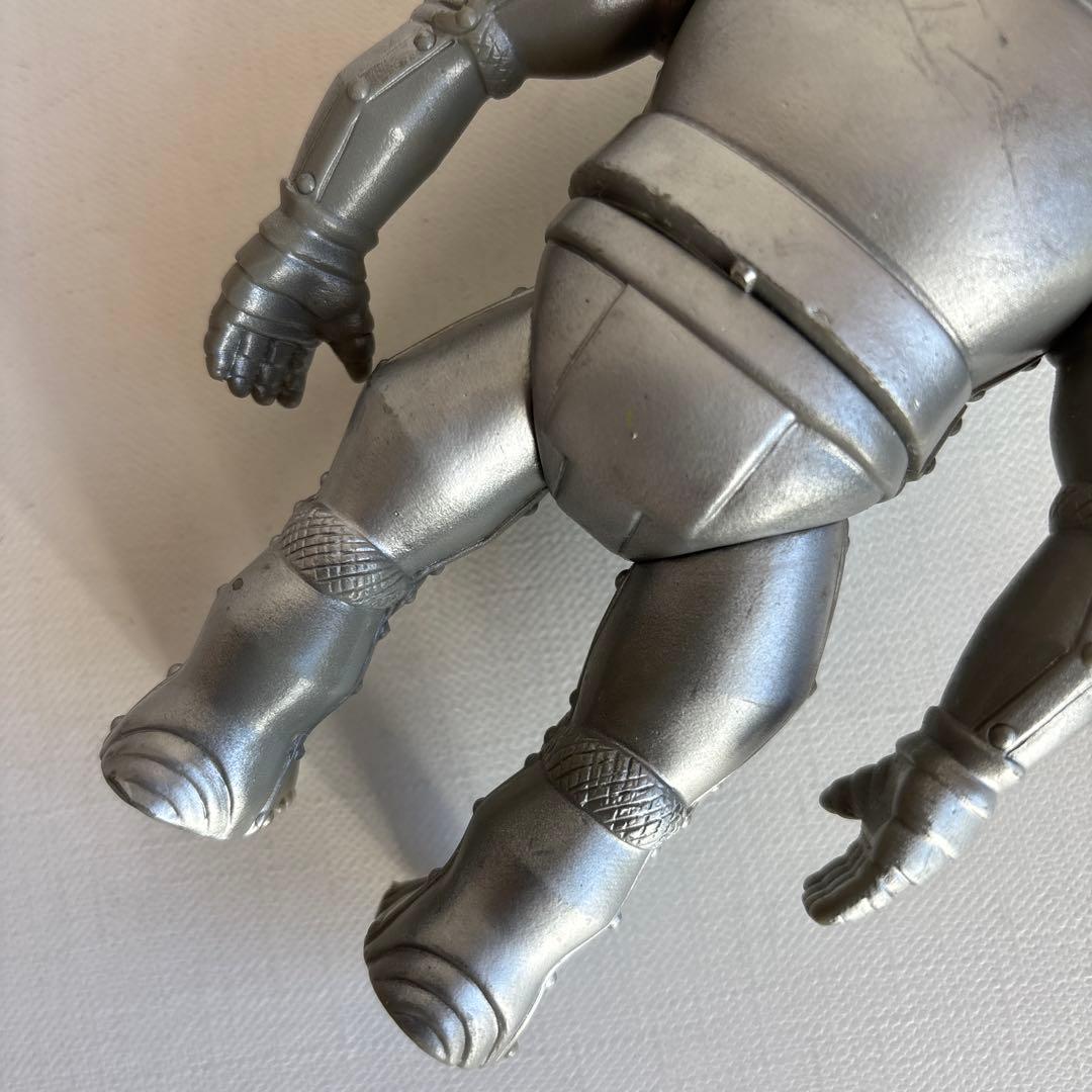 山勝　メカニコング　ソフビフィギュア　ゴジラ　当時物　足裏版権シール付き