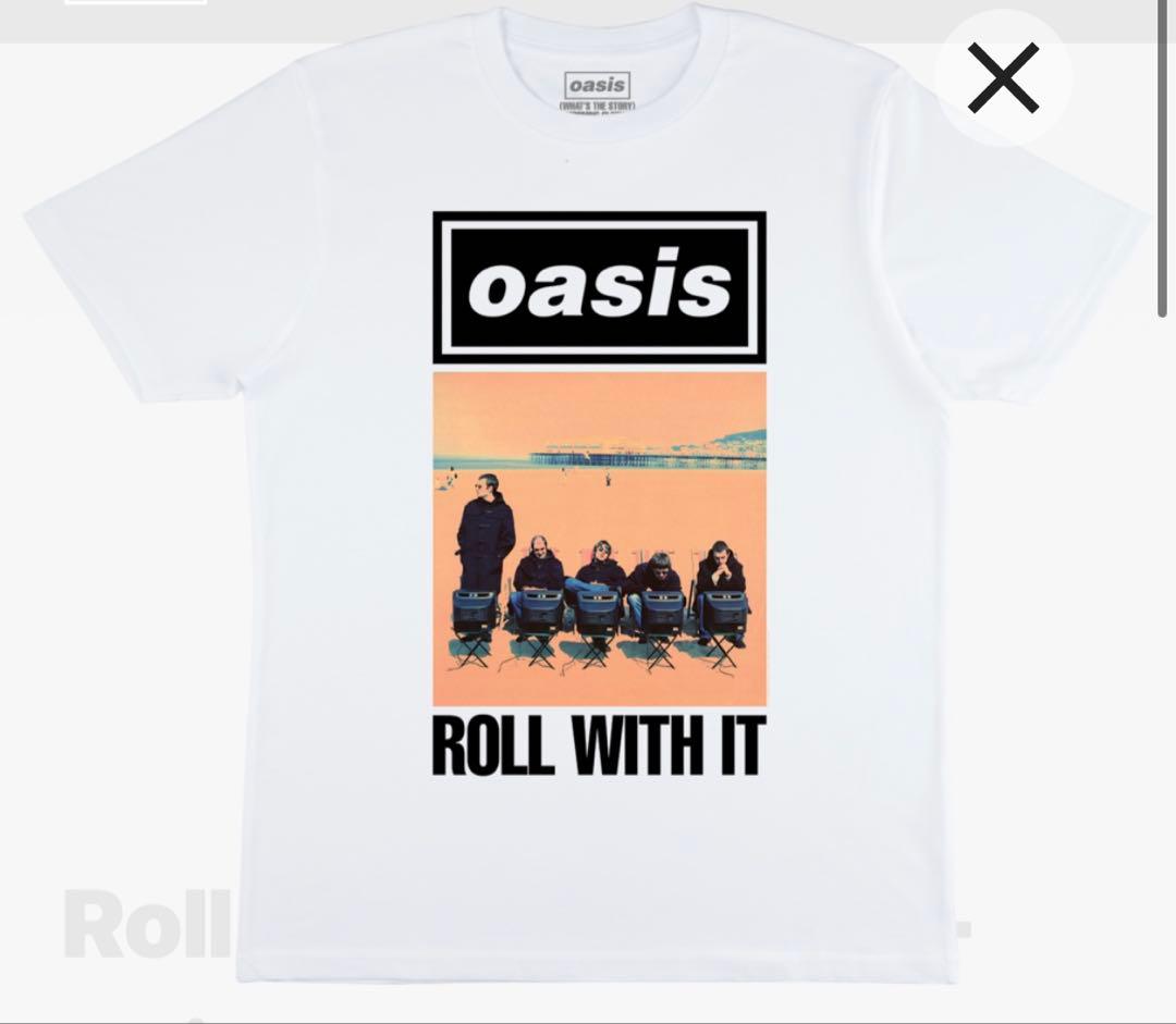 UK限定◆ oasis Roll with It オフィシャルTシャツ L