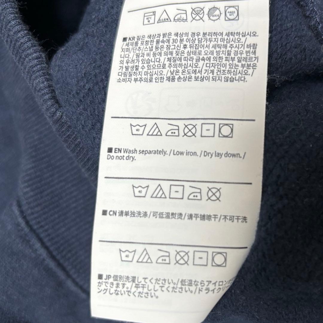 超美品 thisisneverthat 正規品 ネイビー パーカー　XL