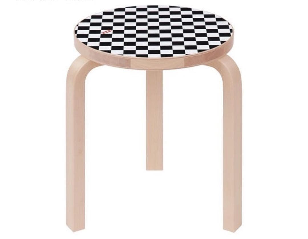 スツール 17ss Supreme Artek Stool 60 checkerboard