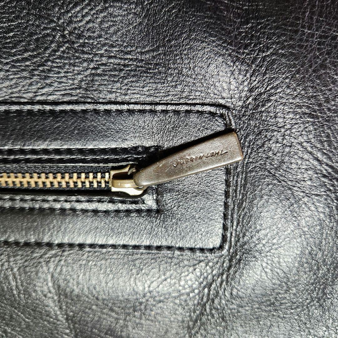 ヨーガンレール　ショルダーバック　レザー　黒