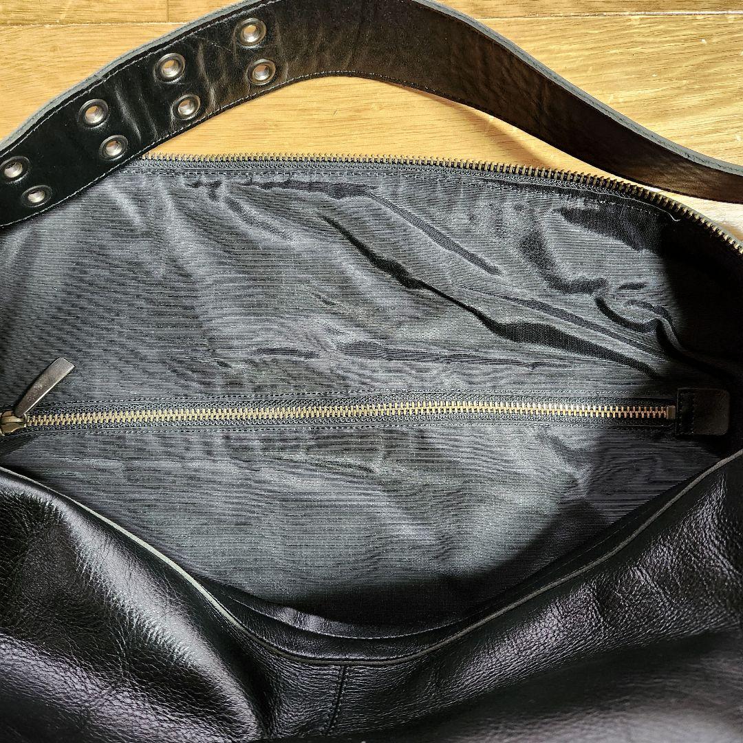 ヨーガンレール　ショルダーバック　レザー　黒