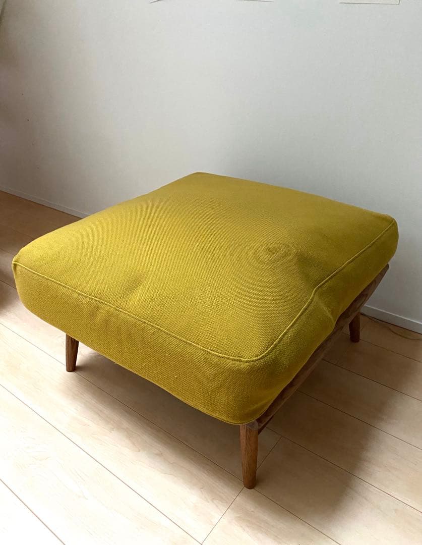 【モモナチュラル】クラウドソファ　オットマン