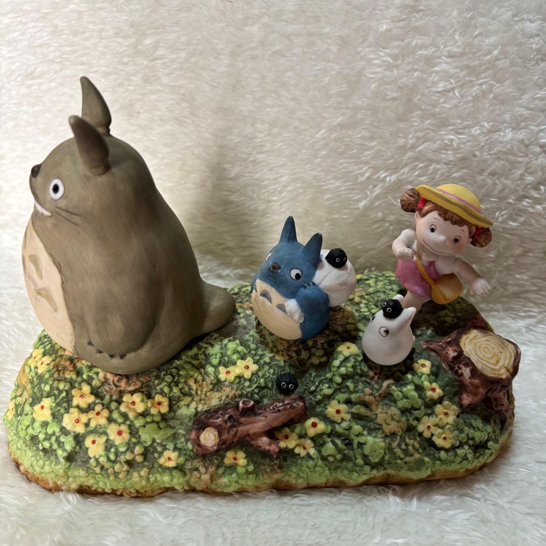 となりのトトロ オルゴール さんぽ 廃盤品につき希少 スタジオジブリ 置物