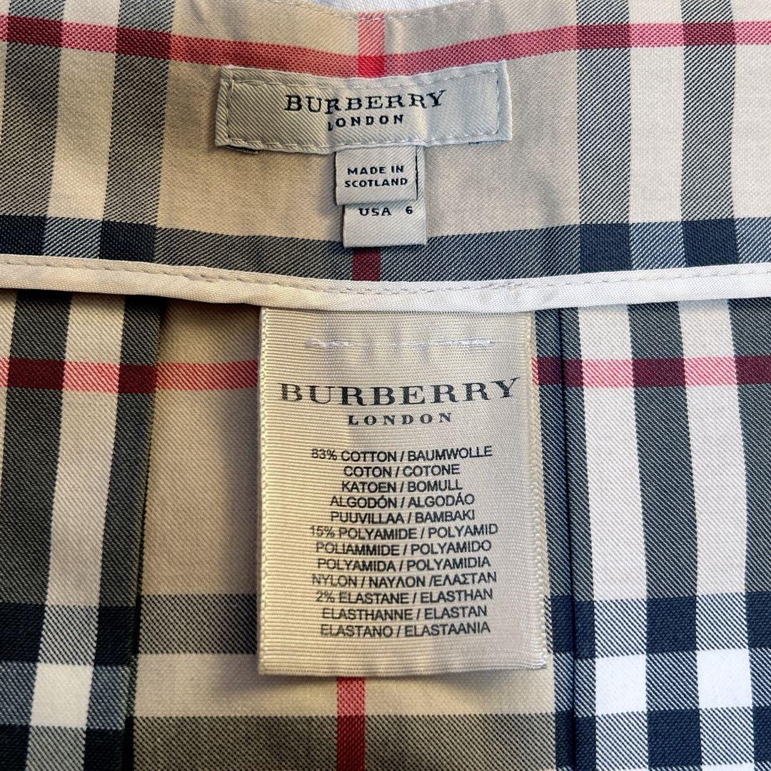 ✨美品✨大きいサイズ バーバリー ボックスプリーツスカート 膝下丈 ノバチェック