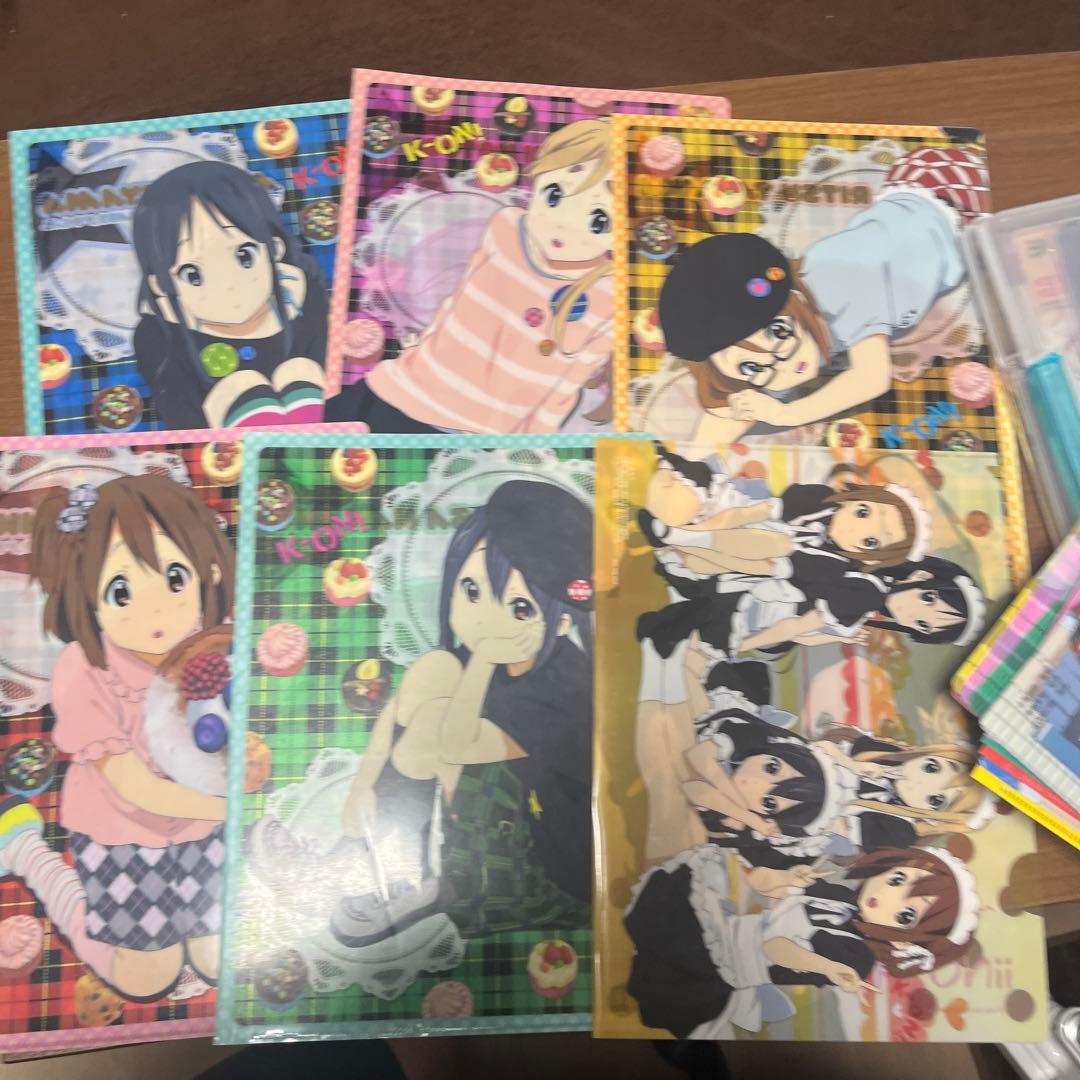 けいおんクリアファイル - メルカリ