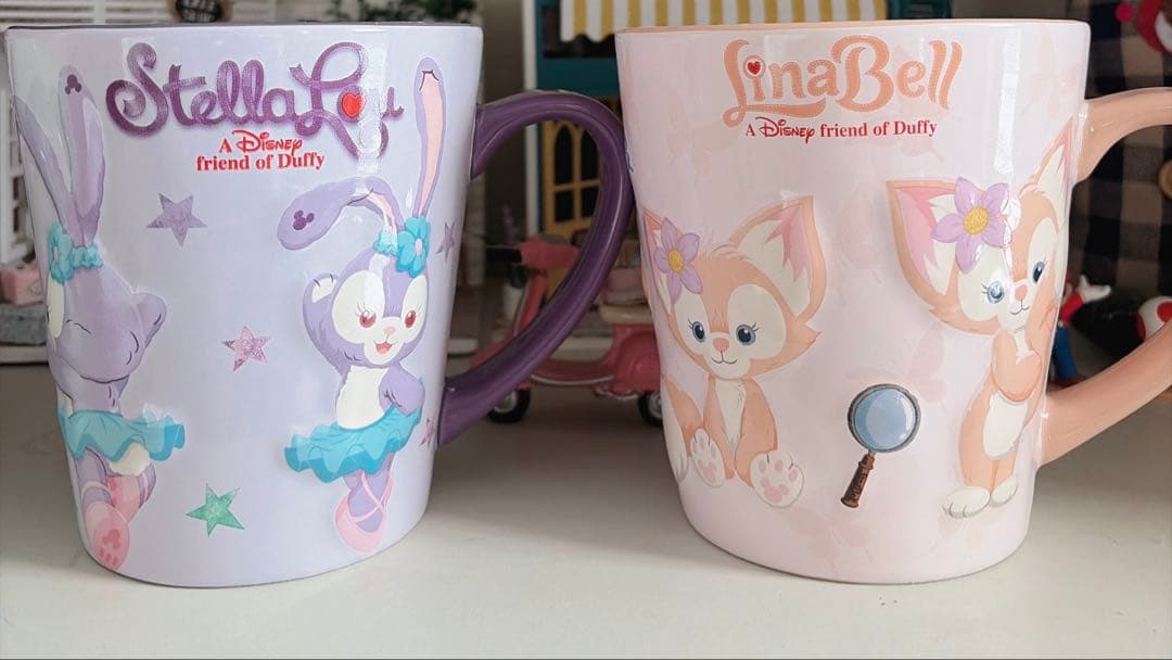 上海ディズニー ダッフィーフレンズマグカップ セット6セット